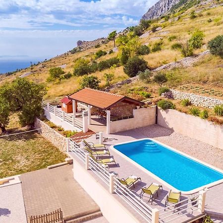 Villa Maslina, With Private 32M2Pool, Panoramic Views On 100Km Coastline, 12 Pax Lokva Rogoznica Exteriér fotografie