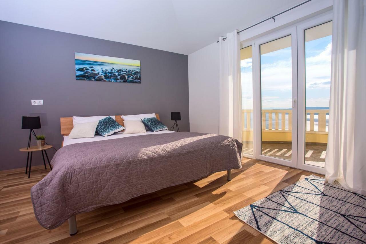 Villa Maslina, With Private 32M2Pool, Panoramic Views On 100Km Coastline, 12 Pax Lokva Rogoznica Exteriér fotografie