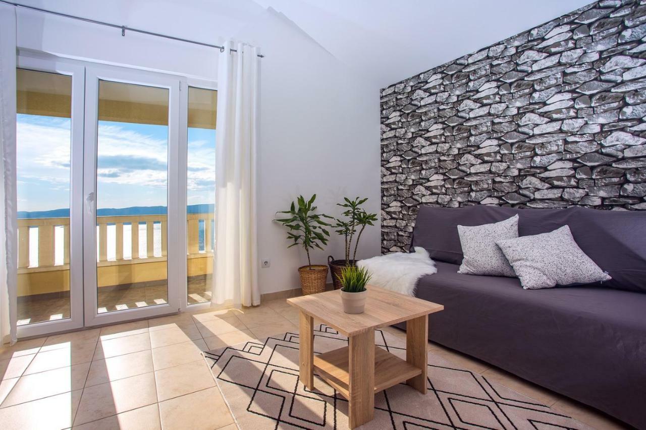 Villa Maslina, With Private 32M2Pool, Panoramic Views On 100Km Coastline, 12 Pax Lokva Rogoznica Exteriér fotografie