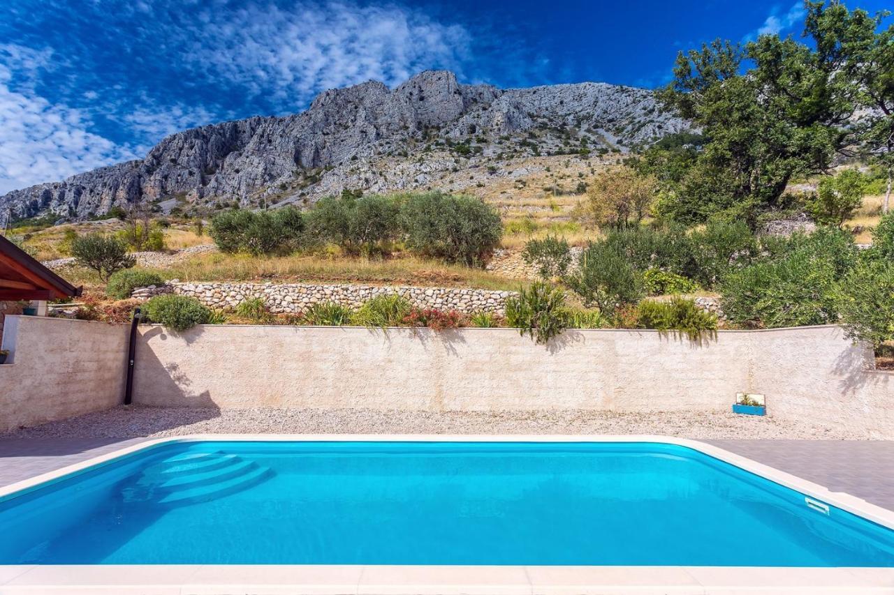 Villa Maslina, With Private 32M2Pool, Panoramic Views On 100Km Coastline, 12 Pax Lokva Rogoznica Exteriér fotografie