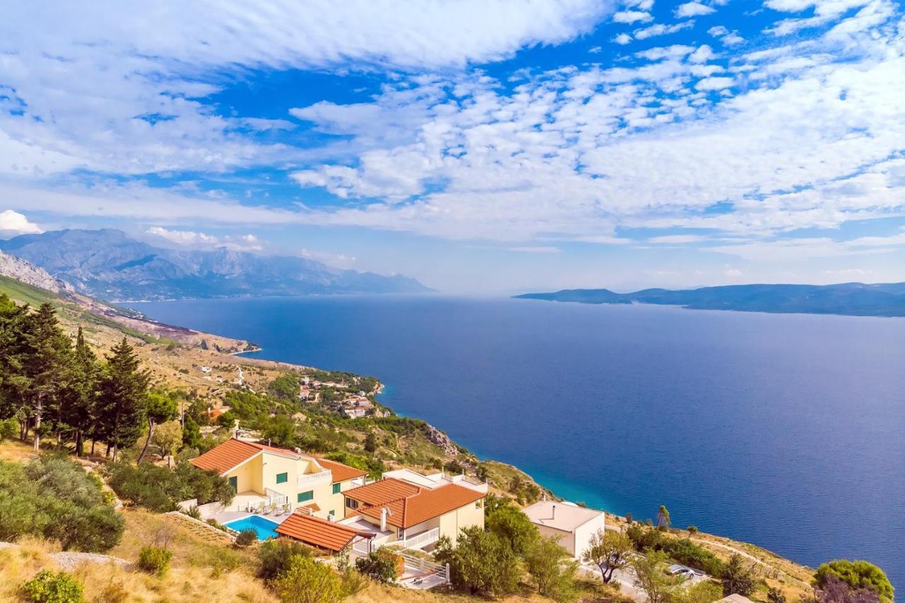 Villa Maslina, With Private 32M2Pool, Panoramic Views On 100Km Coastline, 12 Pax Lokva Rogoznica Exteriér fotografie